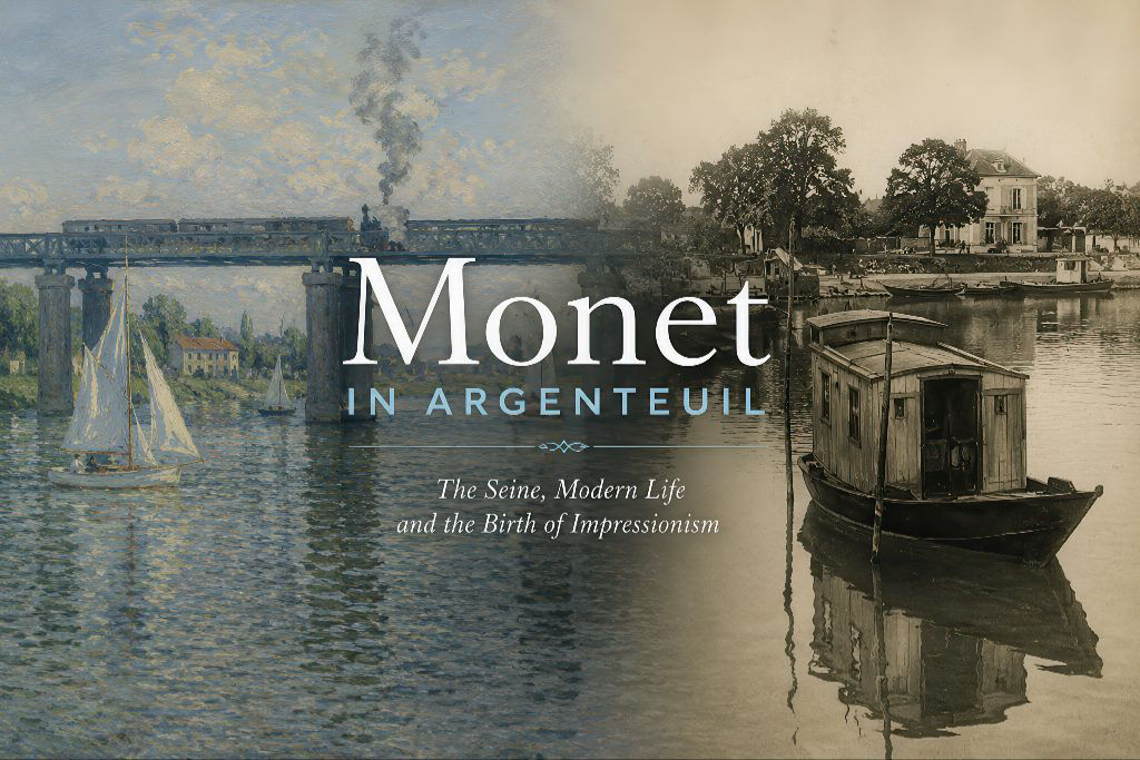 Claude Monet in Argenteuil (1871-1878): Paintings of the Seine, Bridges and Modern Life